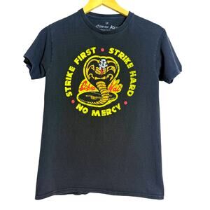 COBRA KAI Karate Kid No Mercy Graphic Tee/T-Shirt, Size S
